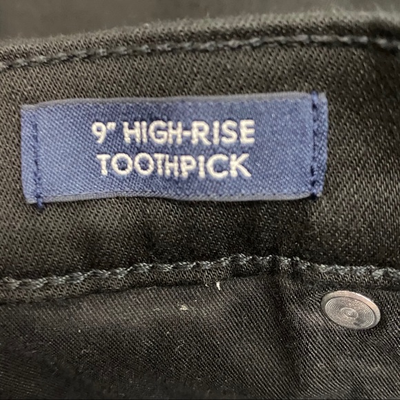 J. Crew 9” High Rise Toothpick Skinny Leg Jeans - Picture 10 of 12